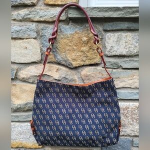 Dooney & Bourke Signature Brenna Bag Leather Braid Strap